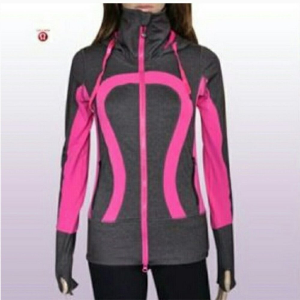 Y2K RARE LULULEMON DEFINE ALIGN JACKET HOODIE SZ 6 - Picture 3 of 17